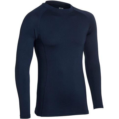 Unbranded Teamwear Baselayer Top Navy Kids - Front