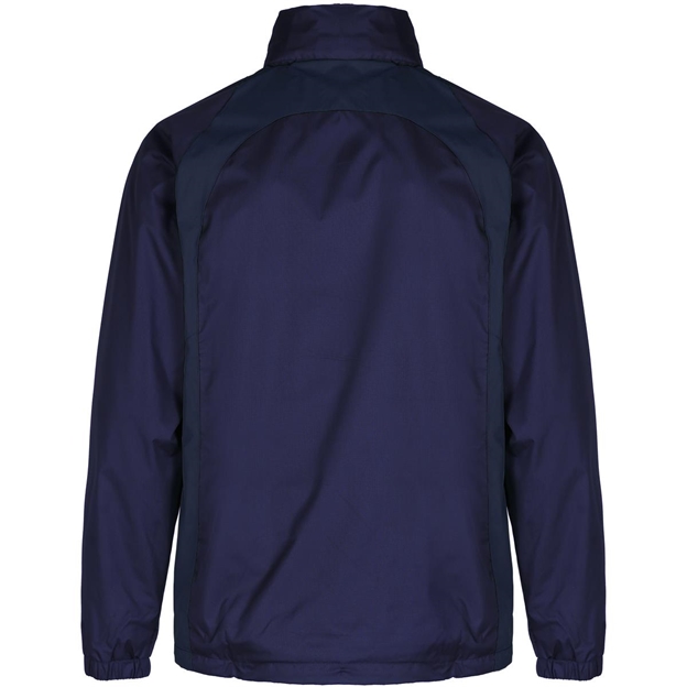Unbranded Teamwear Elite Showerproof Jacket Navy Kids - Back