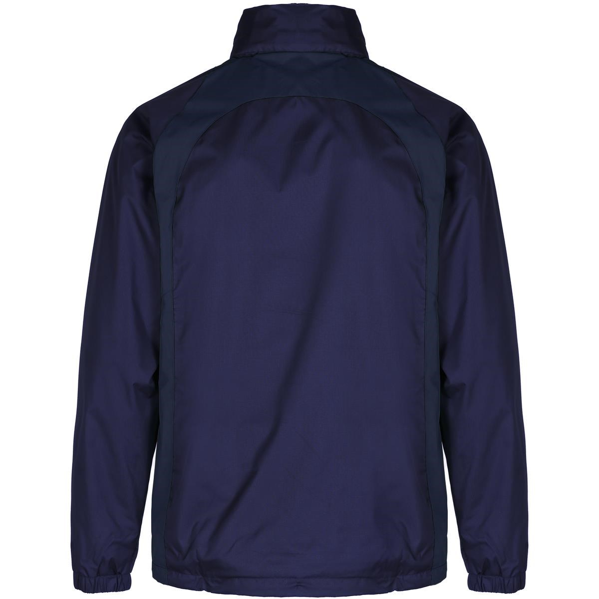 Unbranded Teamwear Elite Showerproof Jacket Navy - Front