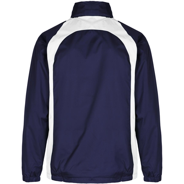 Unbranded Teamwear Elite Showerproof Jacket Navy/White Kids - Ba
