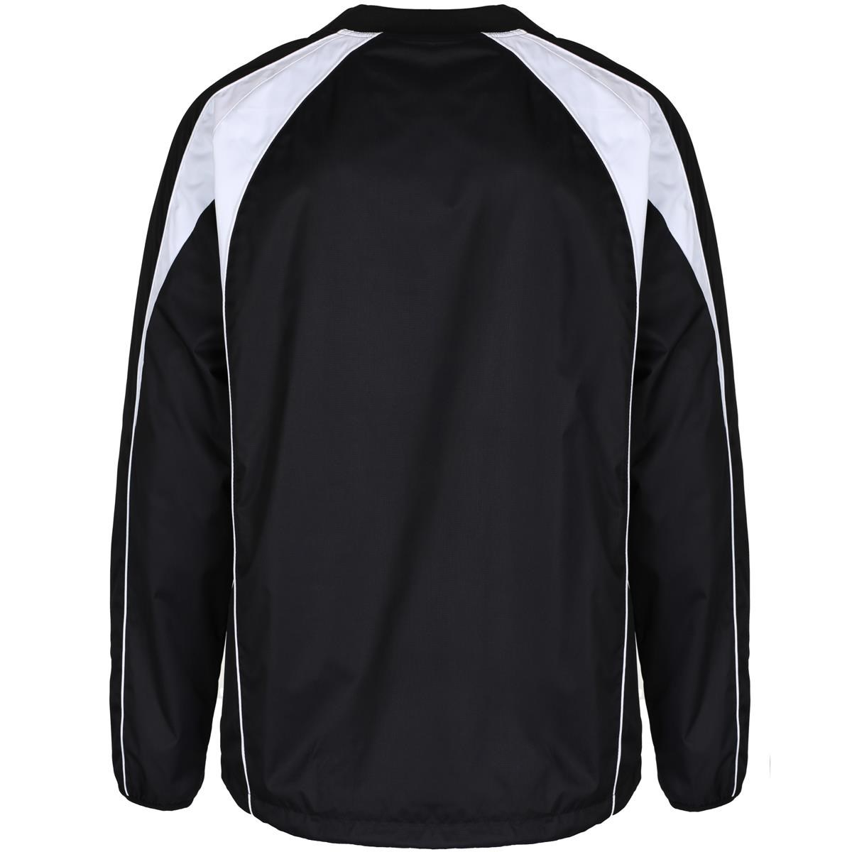 Unbranded Teamwear Pro Training Top Black/White - Front