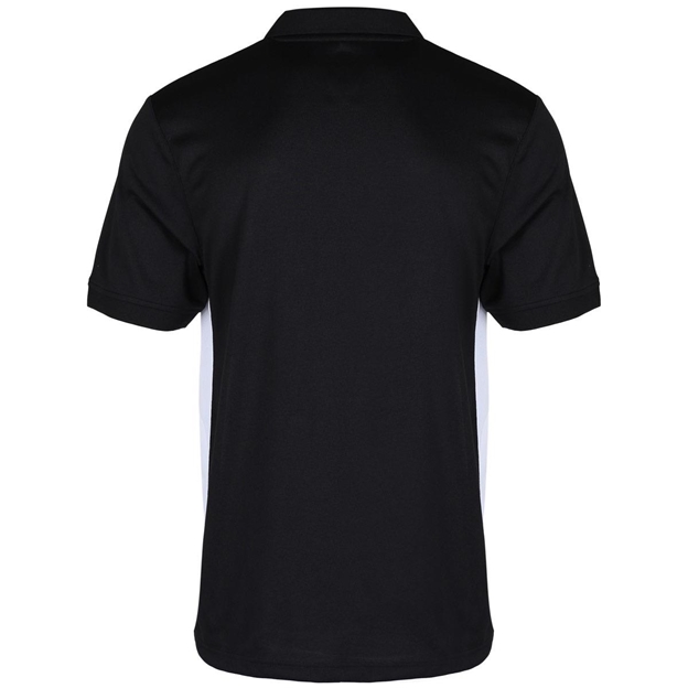 Unbranded Teamwear Premium Polo Black/White Kids back