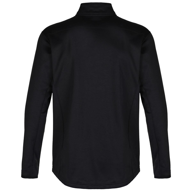 Unbranded Teamwear Functional Midlayer Black Kids Back