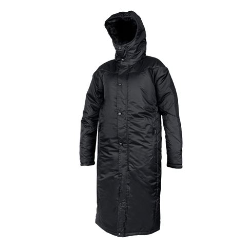 Unbranded Teamwear Contoured Thermal Touchline Coat Black Kids -