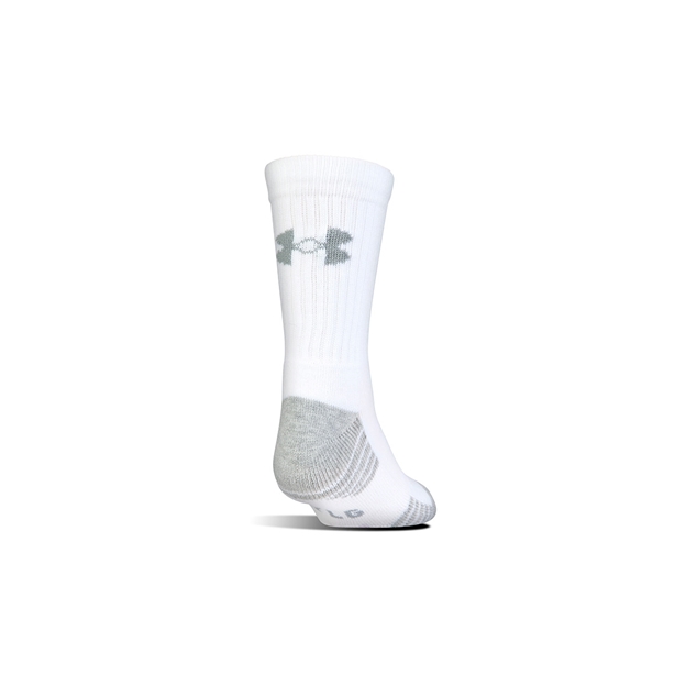 Under Armour Crew Socks White Kids - Back