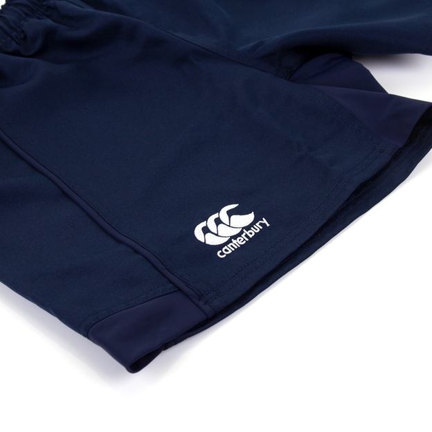 Canterbury Mens Advantage Rugby Match Shorts - Navy - Logo