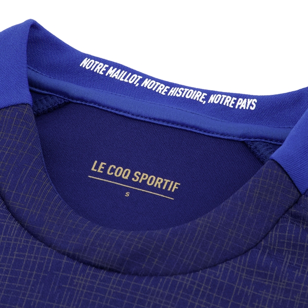 France Rugby World Cup 2023 Womens Home Rugby Shirt - Collar