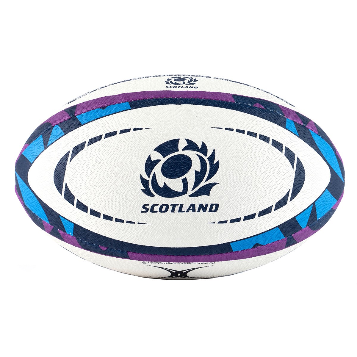 Gilbert Scotland Replica Rugby Ball - Front
