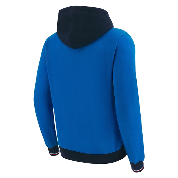 Rugby World Cup 2023 Macron Mens Pullover Hoodie - Royal Blue - 