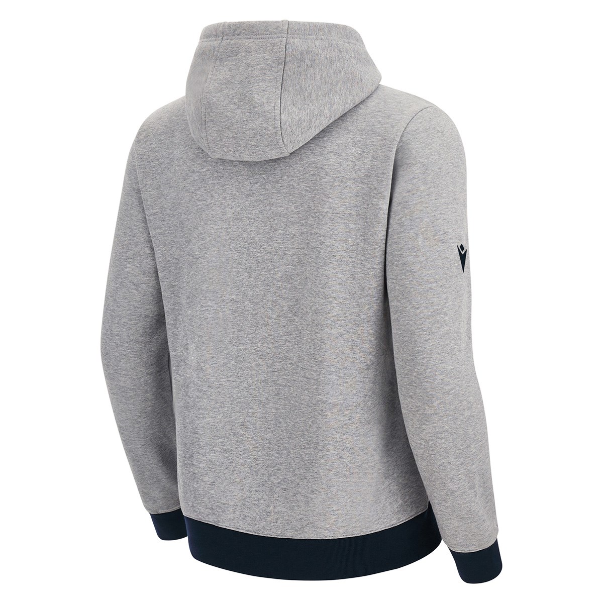 Rugby World Cup 2023 Macron Mens Pullover Hoodie - Grey - Front