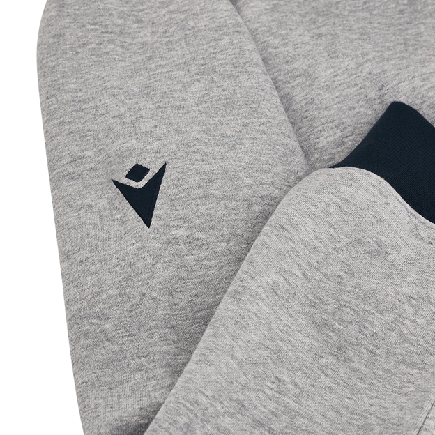 Rugby World Cup 2023 Macron Mens Pullover Hoodie - Grey - Sleeve
