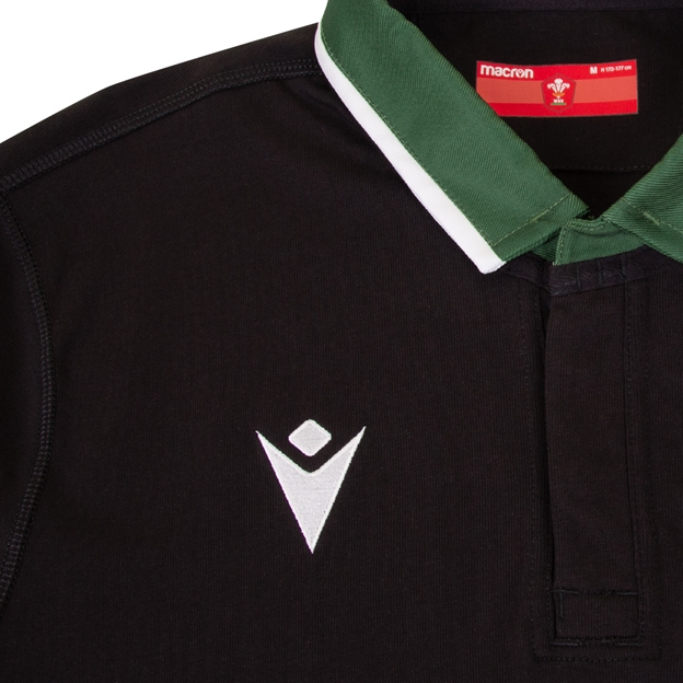 Wales Mens Classic Alternate Rugby Shirt - Short Sleeve 2023 - M