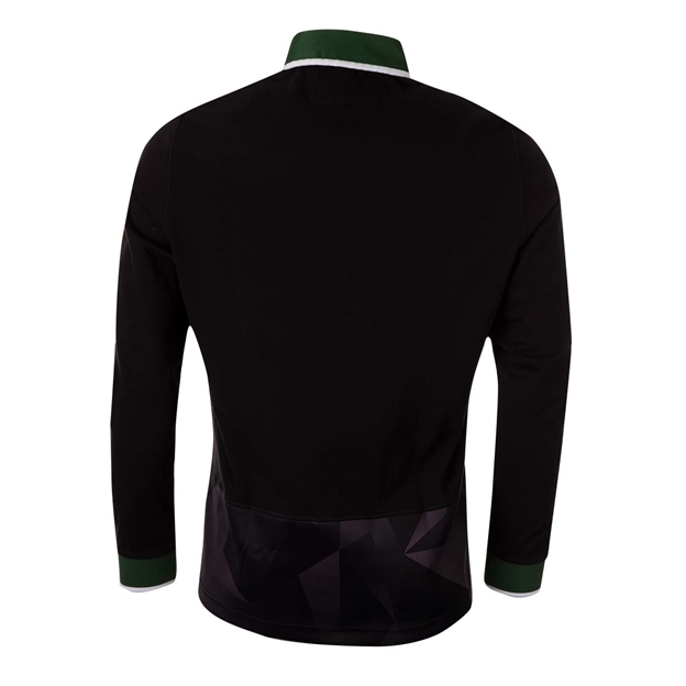 Macron Wales Mens Classic Alternate Rugby Shirt - Long Sleeve - 