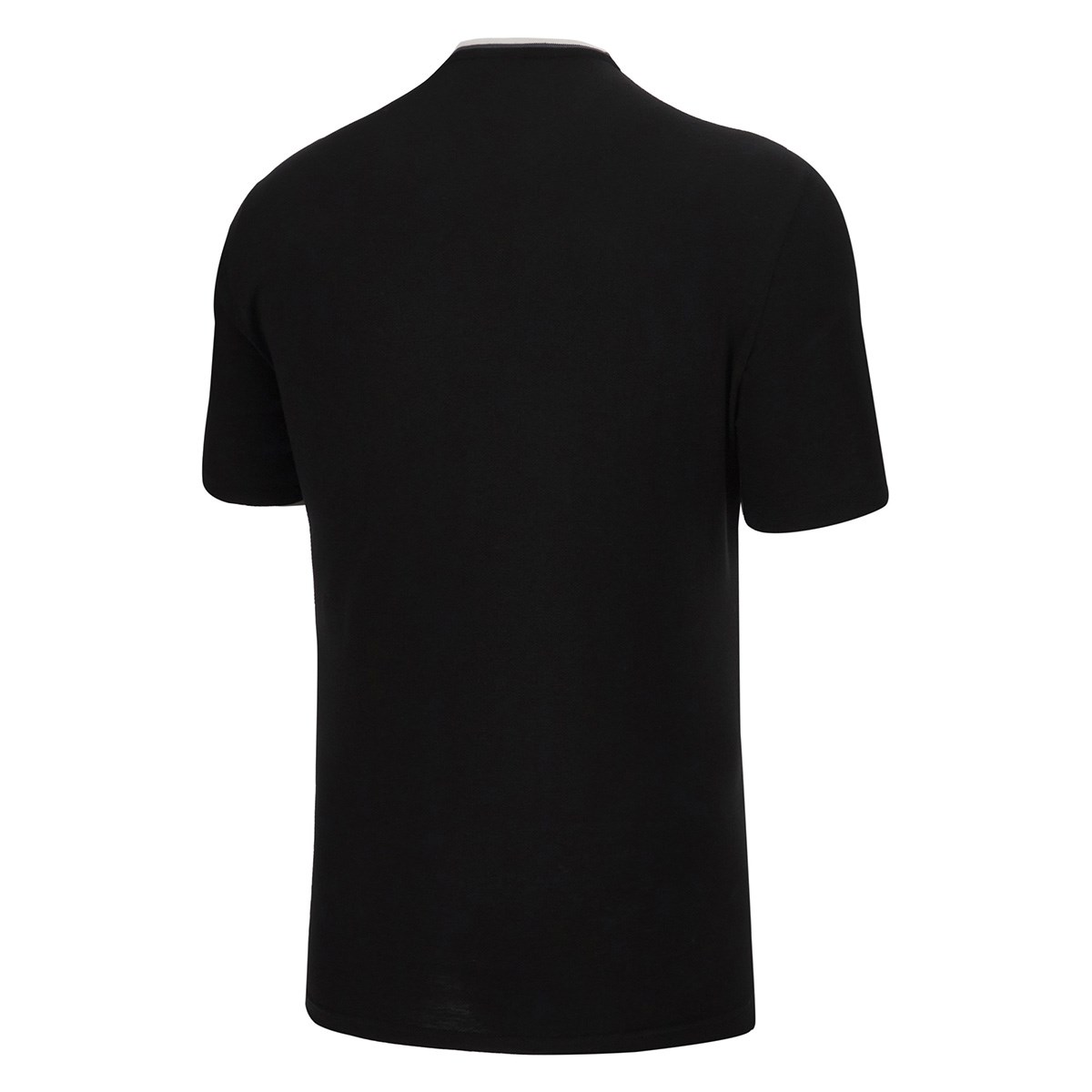 Wales Mens Leisure Cotton Tee - Black 2023 - Front