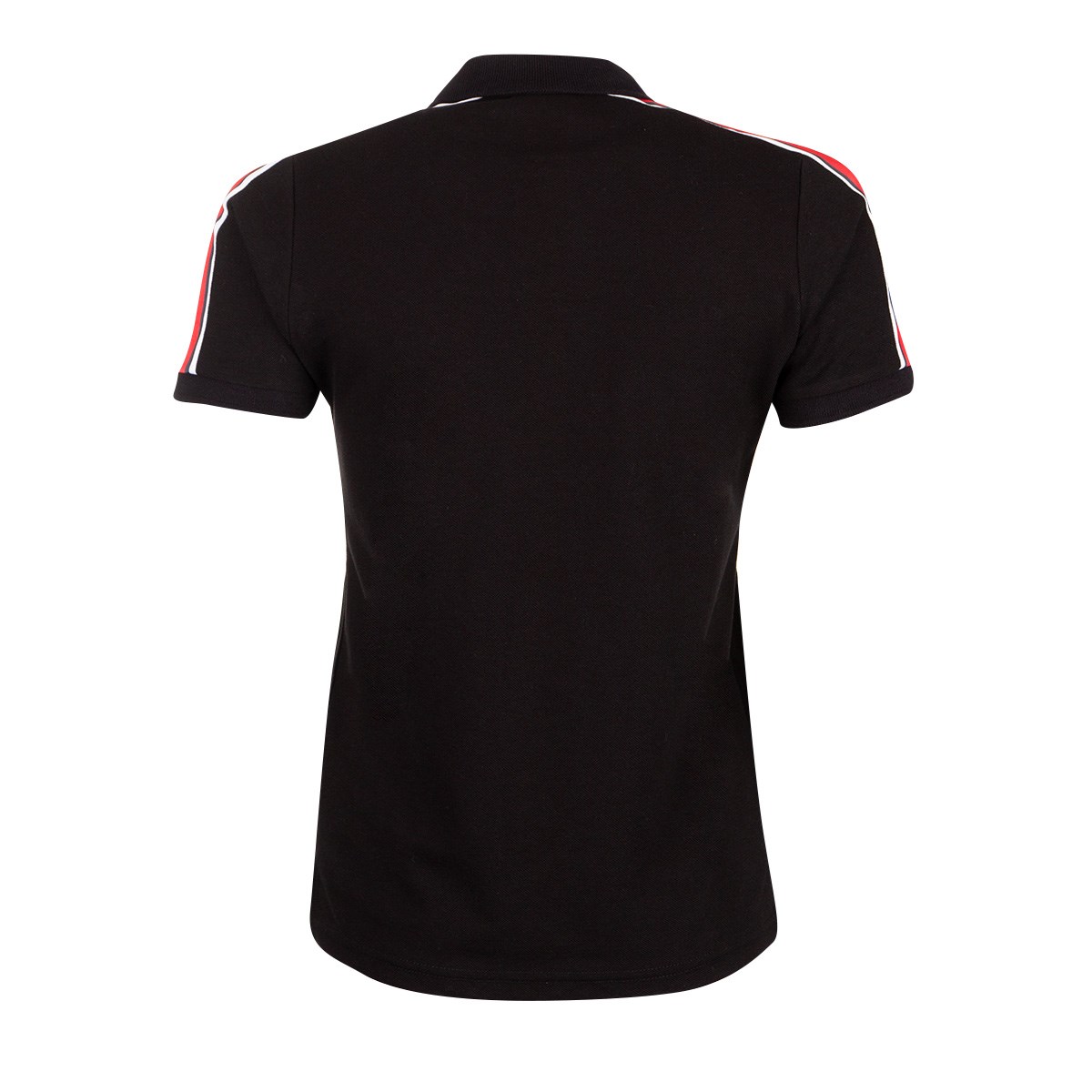 Wales Womens Leisure Polo - Black 2023 - Front