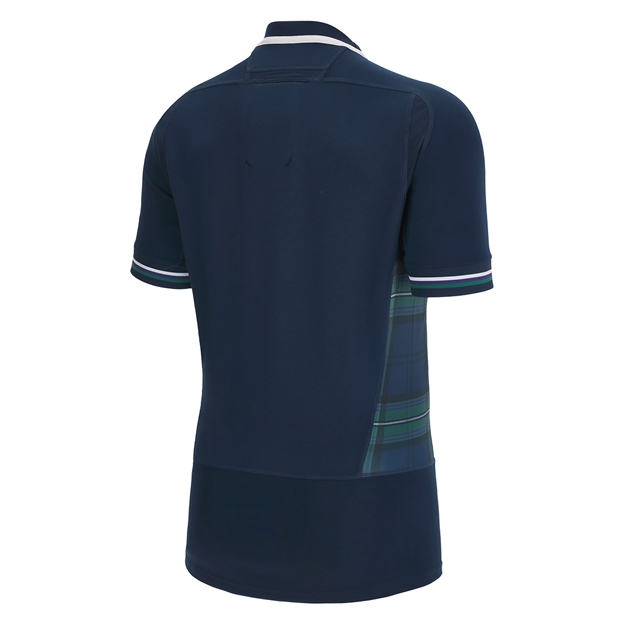 Scotland Mens Rugby World Cup 2023 Bodyfit Home Rugby Shirt - Ba
