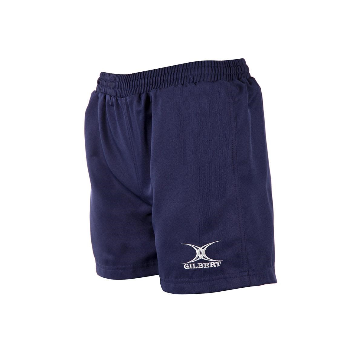 Gilbert Ladies Saracen Rugby Shorts Navy - Model1