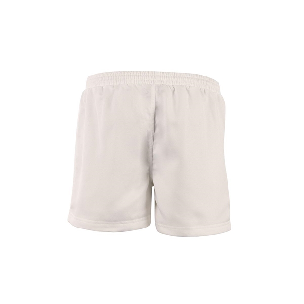Gilbert Ladies Saracen Rugby Shorts White - Back