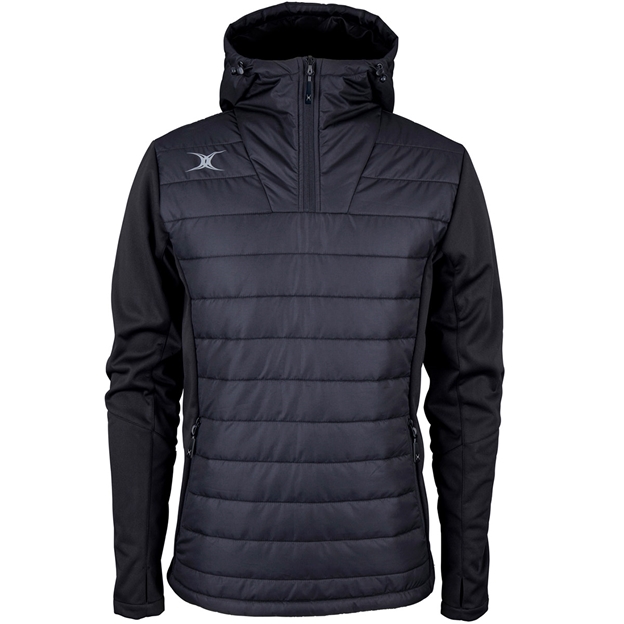Gilbert Teamwear Pro Active 1/4 Zip Jacket Black - Front 1