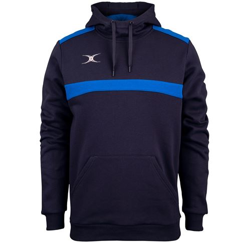 Gilbert Teamwear Photon Pullover Hoodie Navy/Royal Kids - Front