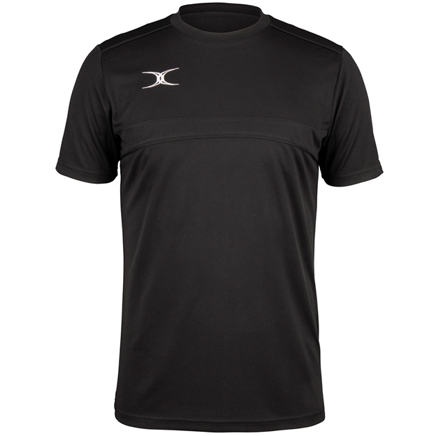 Gilbert Teamwear Photon Tee Black Kids - Front