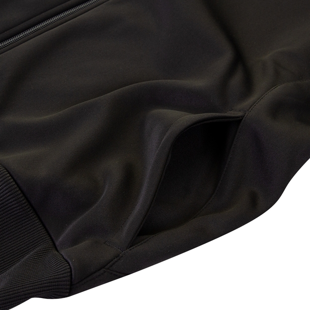 Barbarians Womens Pro Tech Full Zip Hoodie Black - Pocket