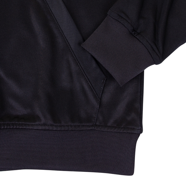 Barbarians Womens Solar Pullover Hoodie - Black - Hem