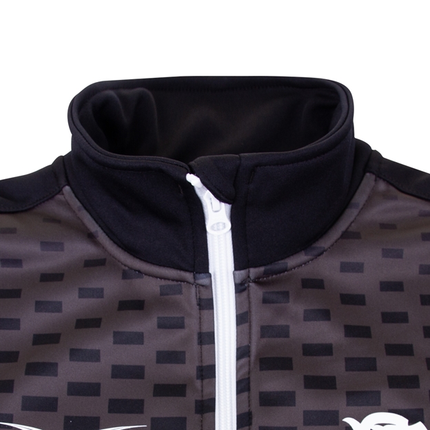 Barbarians Womens Solar 1/4 Zip Fleece - Black - Zip