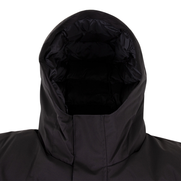 Musto Mens Marina Quilted Parka Jacket - Black - Hood