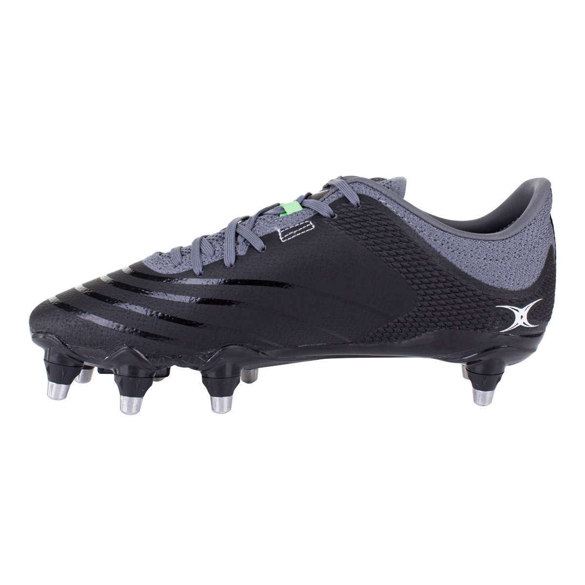 Gilbert Adults Kinetica Power Pro Rugby Boots - Black - Outer Ed