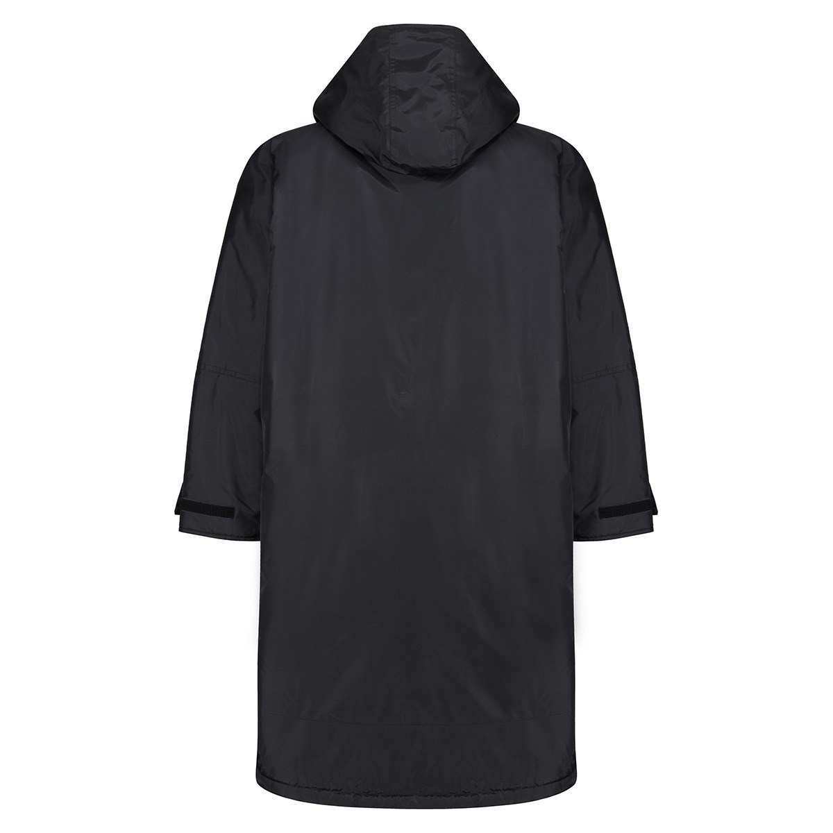 Kids Unbranded Teamwear Weatherproof Changing Robe - Black - Fro