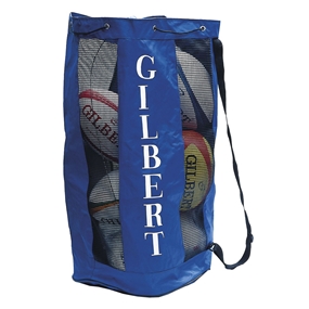 Gilbert Breathable Ball Carry Bag Royal - Front