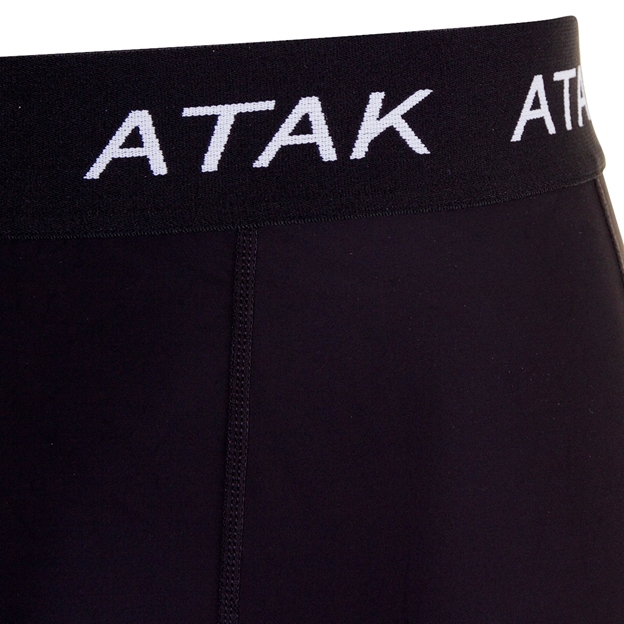 Atak Mens Compression Shorts - Black - Waistband