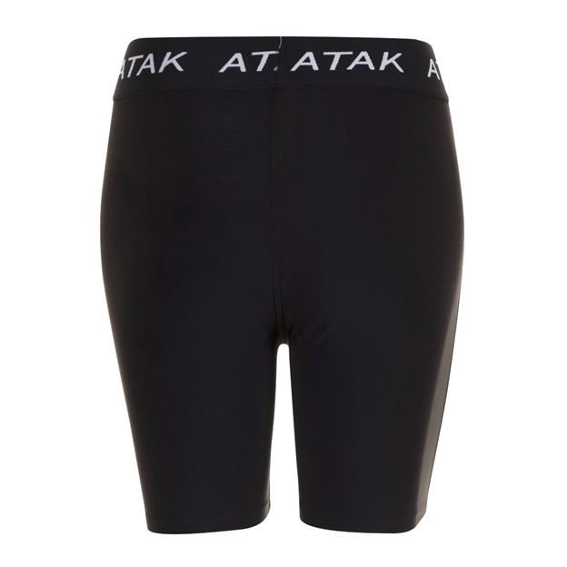 Atak Womens Compression Shorts - Black - Back