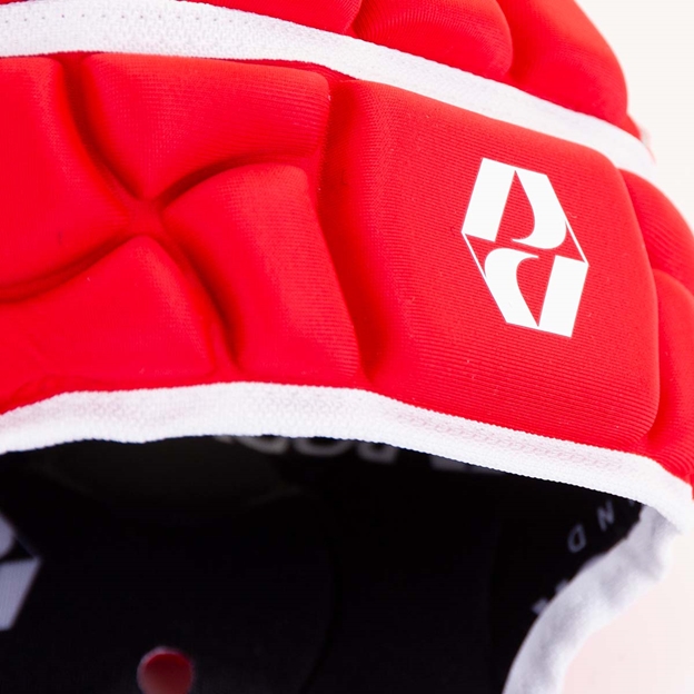 Body Armour Club Headguard Red - Logo