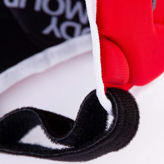 Body Armour Club Headguard Red - Chin Strap