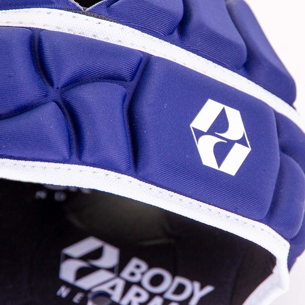 Body Armour Club Headguard Navy Kids - Logo