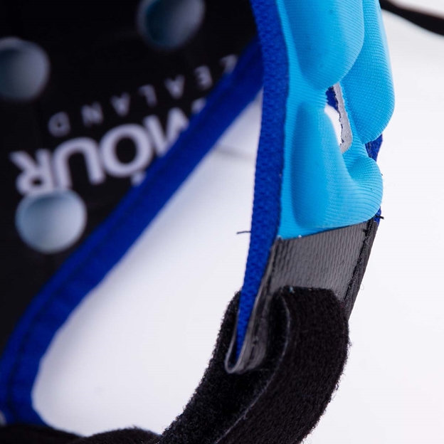 Body Armour Ventilator Headguard Mid Blue Kids - Chin Strap