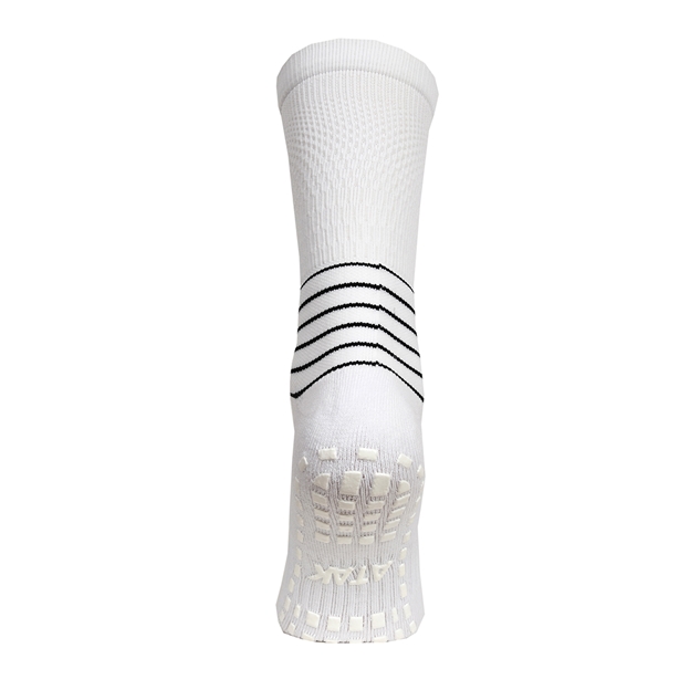 Atak Adults C Grip Mid Leg Socks - White - Back