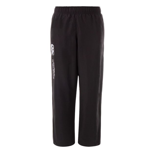 Canterbury Youths Open Hem Stadium Pants - Black - Front