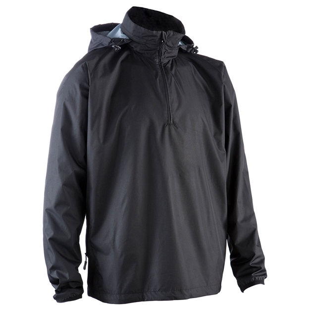 Unbranded Teamwear Waterproof Jacket Black Kids - Front