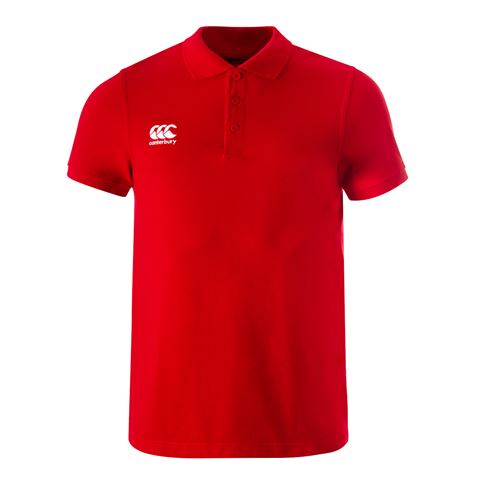 Canterbury Mens Waimak Polo - Red - Front