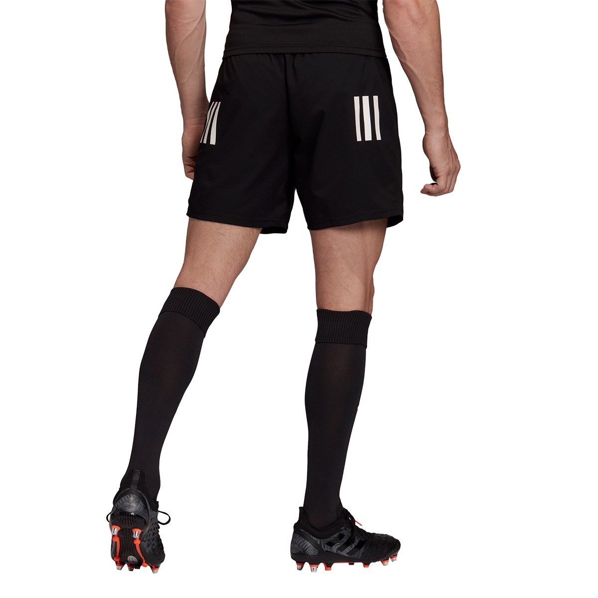 adidas 3S Rugby Match Shorts Black - Model 1