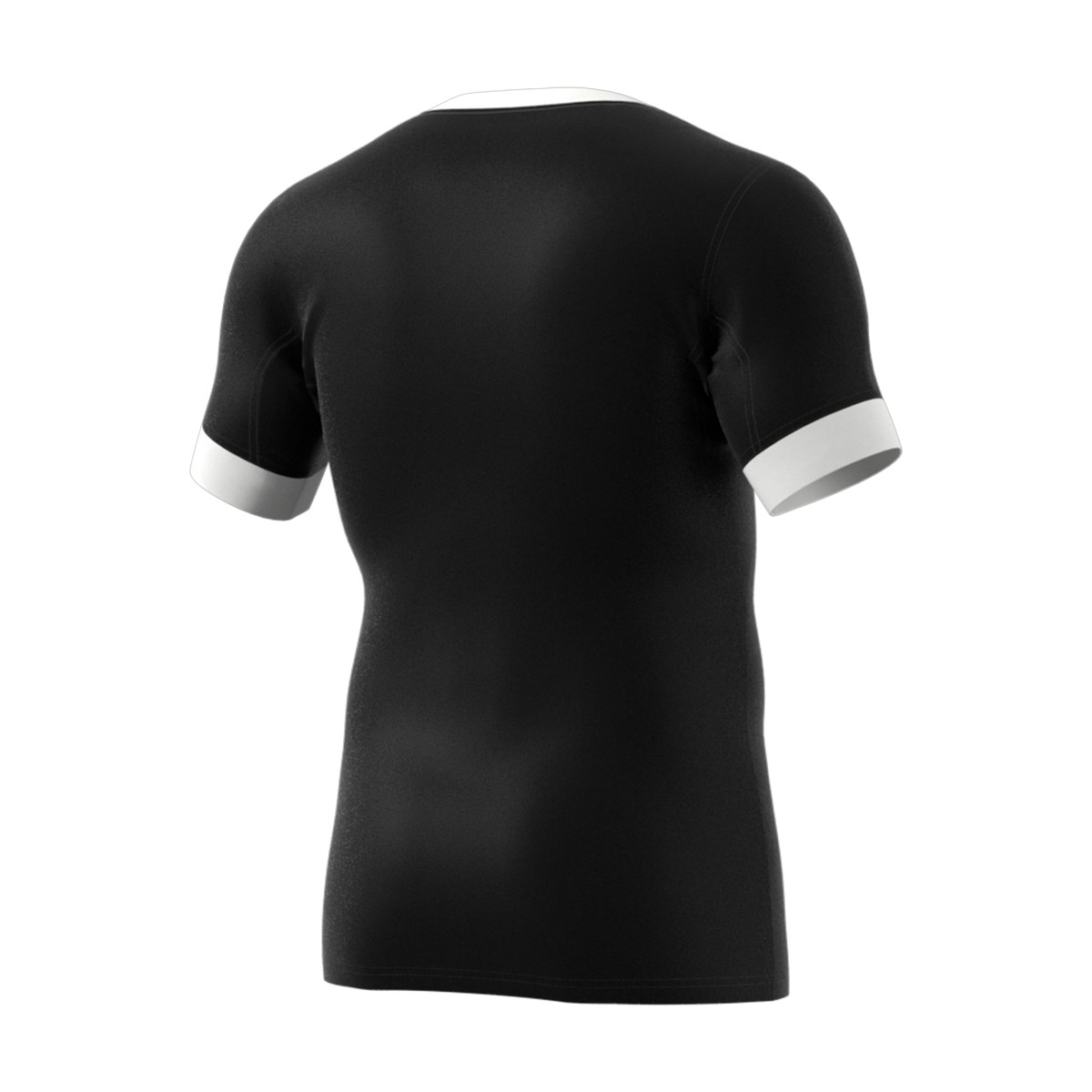 adidas 3S Rugby Match Shirt Black Kids - Front