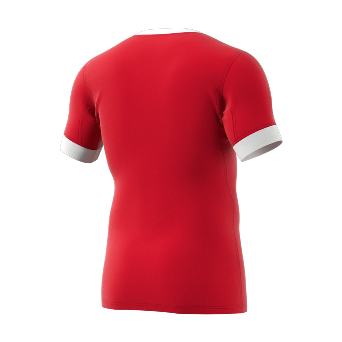 adidas 3S Rugby Match Shirt Red Kids - Front