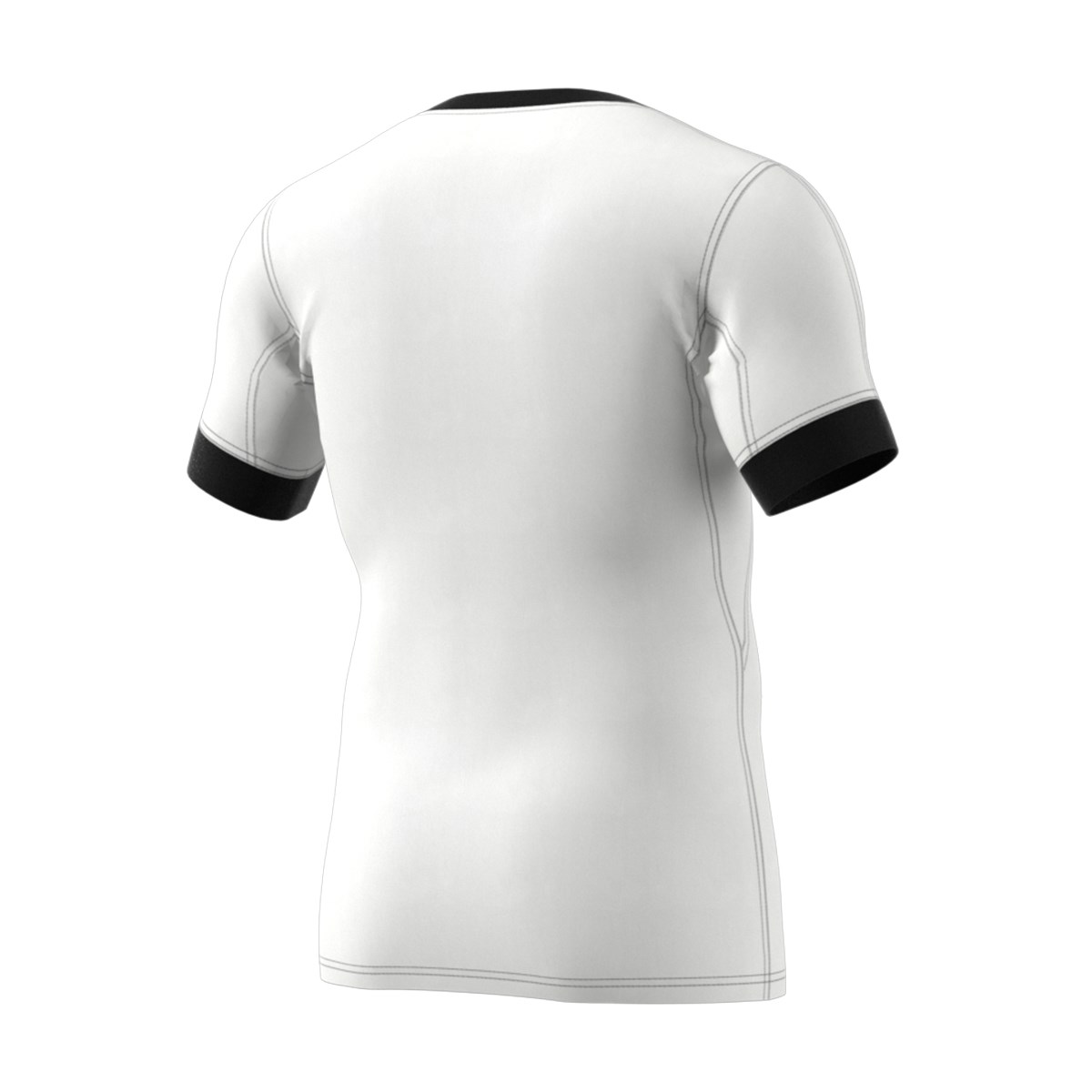 adidas 3S Rugby Match Shirt White - Front