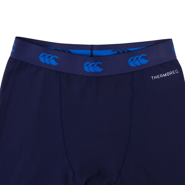Canterbury Adults Thermoreg Baselayer Leggings - Navy - Waistban