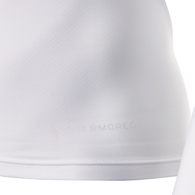 Canterbury Mens Thermoreg Baselayer Top - White Long Sleeve - He