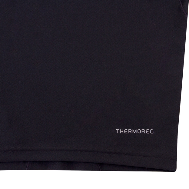 Canterbury Mens Thermoreg Baselayer Top - Black Long Sleeve - He