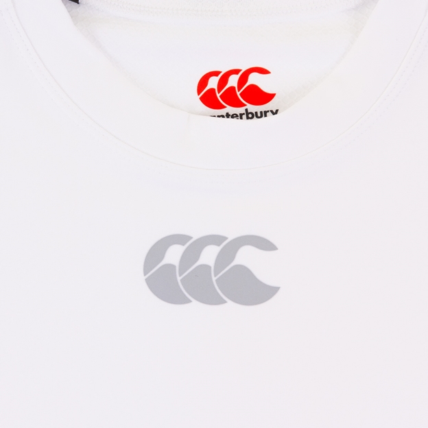 Canterbury Womens Thermoreg Baselayer Top - White Long Sleeve - 